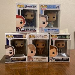 Funko Pop! Harry Potter, Bill Nye, Rick And Morty, Avengers! 