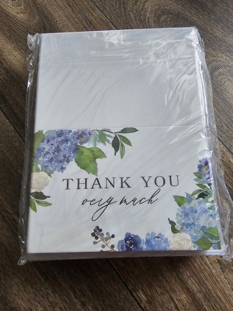 Thank You Cards And Envelopes