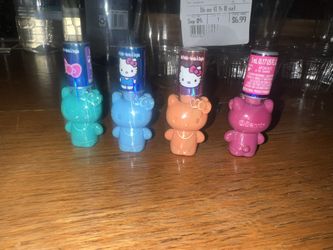 Hello Kitty Nail Polishes 