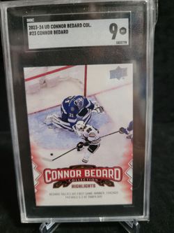 2023-24 upper deck #23 connor bedard