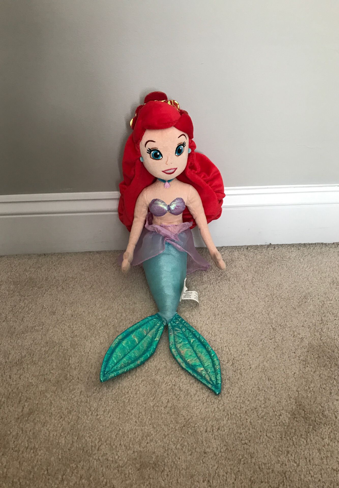 Disney Little Mermaid plush