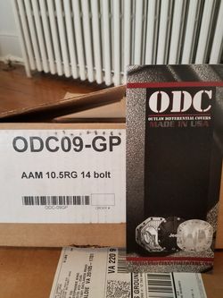Rear diff cover for dodge ram