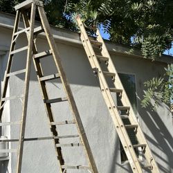 two ladders