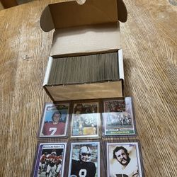 Vintage 70s-early 80s Football Card Lot