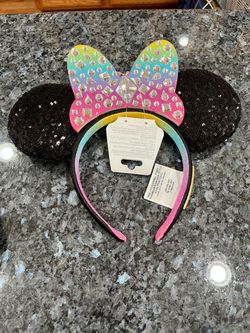 Minnie Mouse Ear Headband for Adults – Disneyland Resort 70th Anniversary Celebration Collection