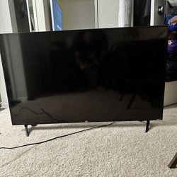 2 - 45 Inch TVs- Roku With Remote And Sharp With Amazon Firestick and Nightstand $350 OBO 