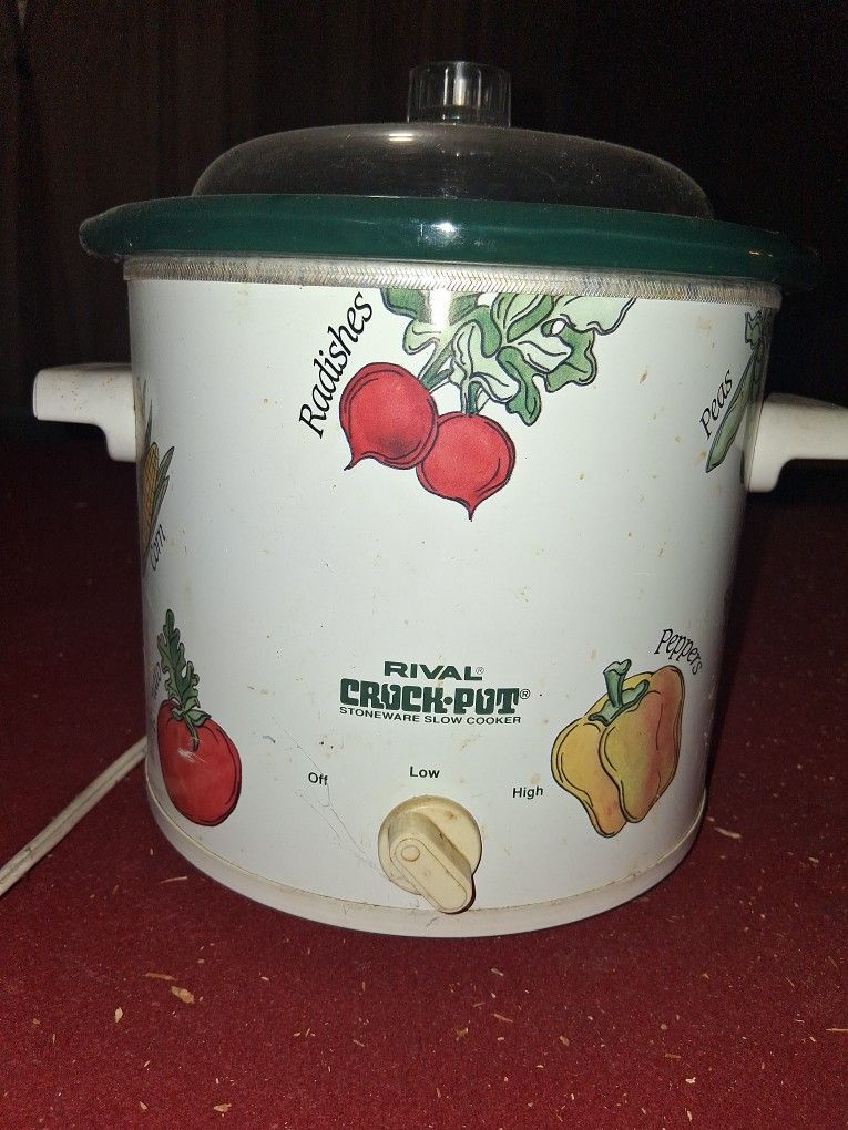Vintage Rival Crock Pot Model 3150 3.5L