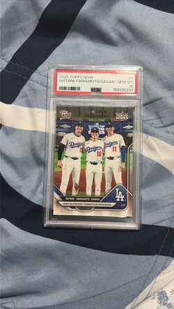 2025 Topps now Ohthani/yamamoto/sasaki