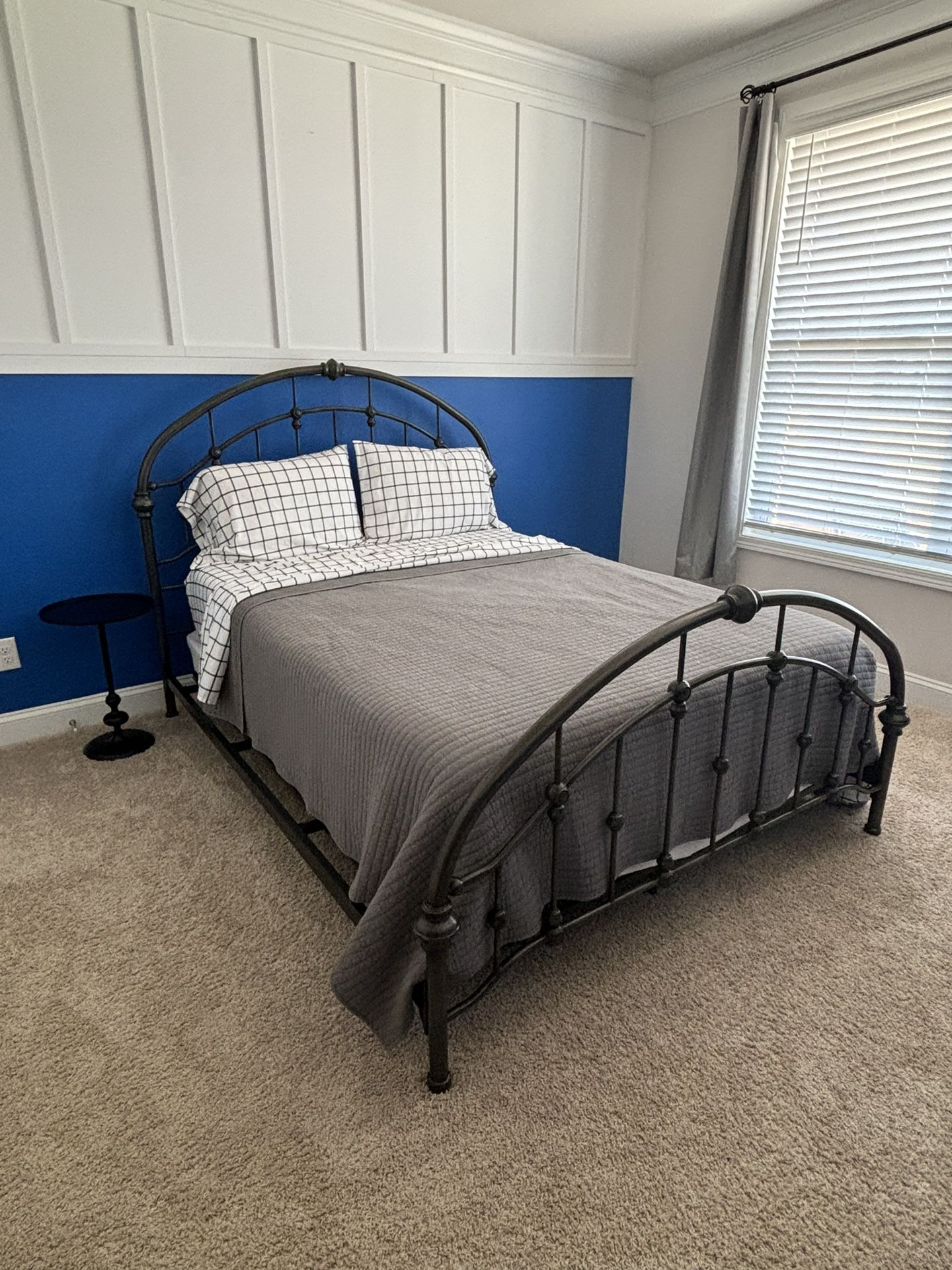 Queen Bed Frame and Box Spring Base ONLY