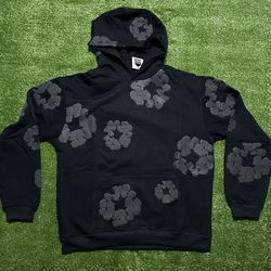 Monochrome Denim Tears Hoodie