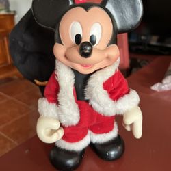 Vintage Santa Clause Mickey Mouse, No Hat , No Belt. Azusa