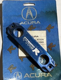 Acura Integra Type R DC2 0*8*9*9-BTD-6*0*0 Tie Down, Battery (Blue) (Billet Aluminum)