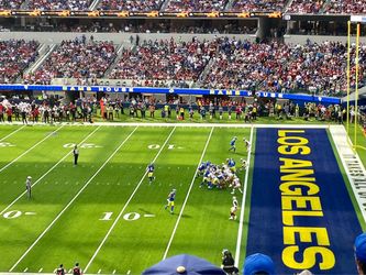 Rams vs Saints football tickets