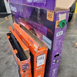 3 Smart TV's (Cracked Screen)
