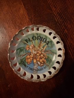 Florida Souvenir Plate