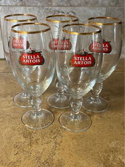 FREE - Stella Artois Glasses (Set of 5)
