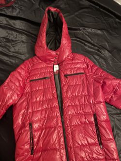 Red Calvin Klein Jacket