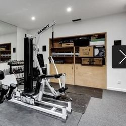 Bandit Weight Machine Lat Pull Down And Row  2 Machines Combined 