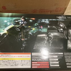 Ff 7 Final Fantasy VII Remake Jessie + Motorcycle Play Arts Kai Figure Rebirth P