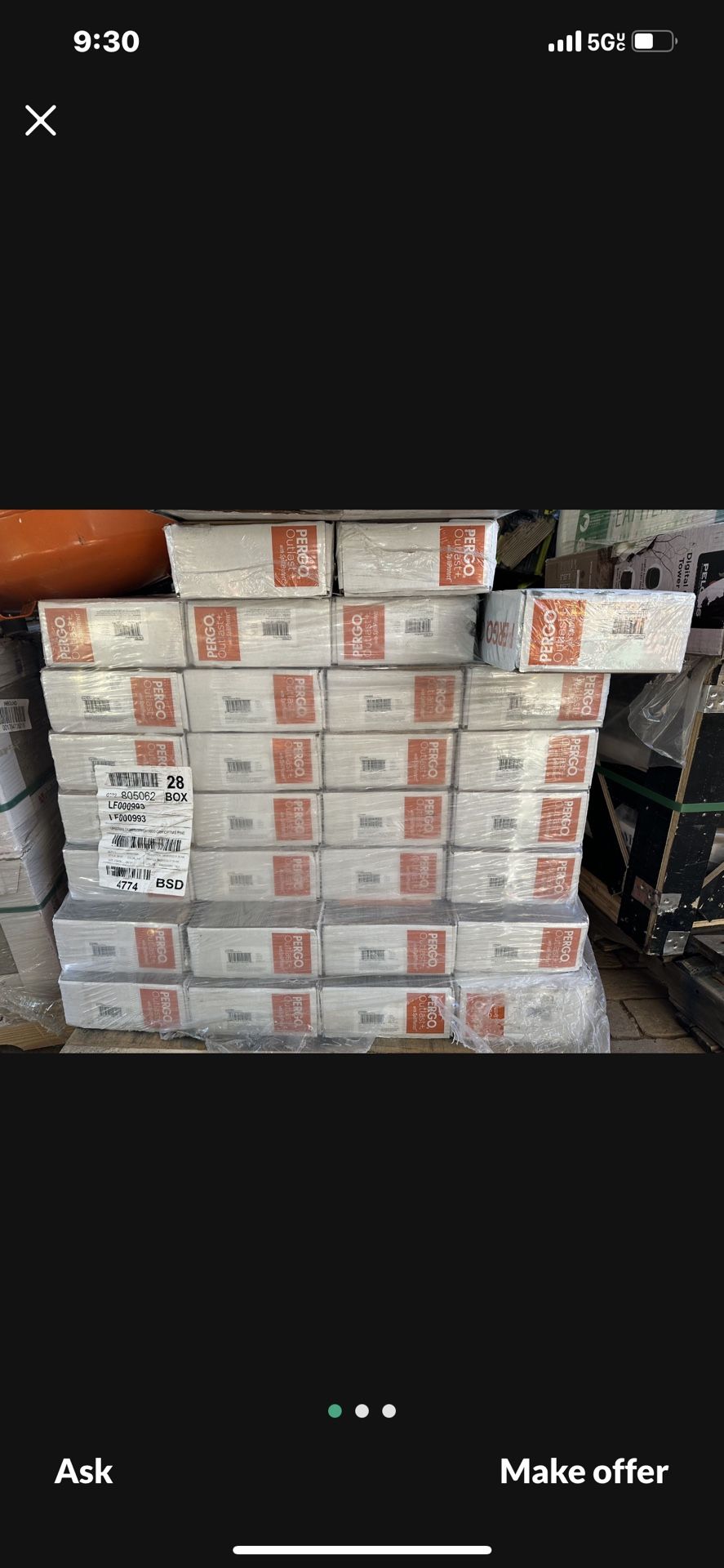 Pergo Outlast+ 7.48 in. W Grey Optimus Pine Waterproof Laminate Wood Flooring (588 sq. ft.