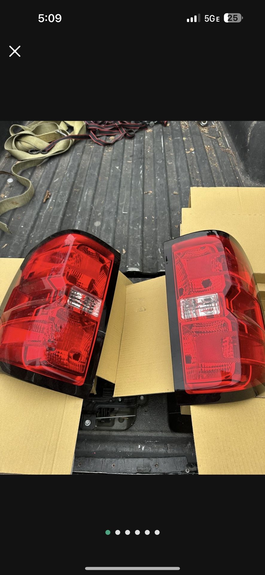 Chevy Tail Lights Looks To Be Silverado 2016-2018 Factory OEM