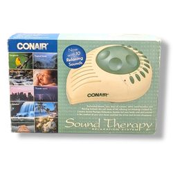 1999 Conair Sound Therapy Relaxation System Background Noise Sleep Aid SU2R