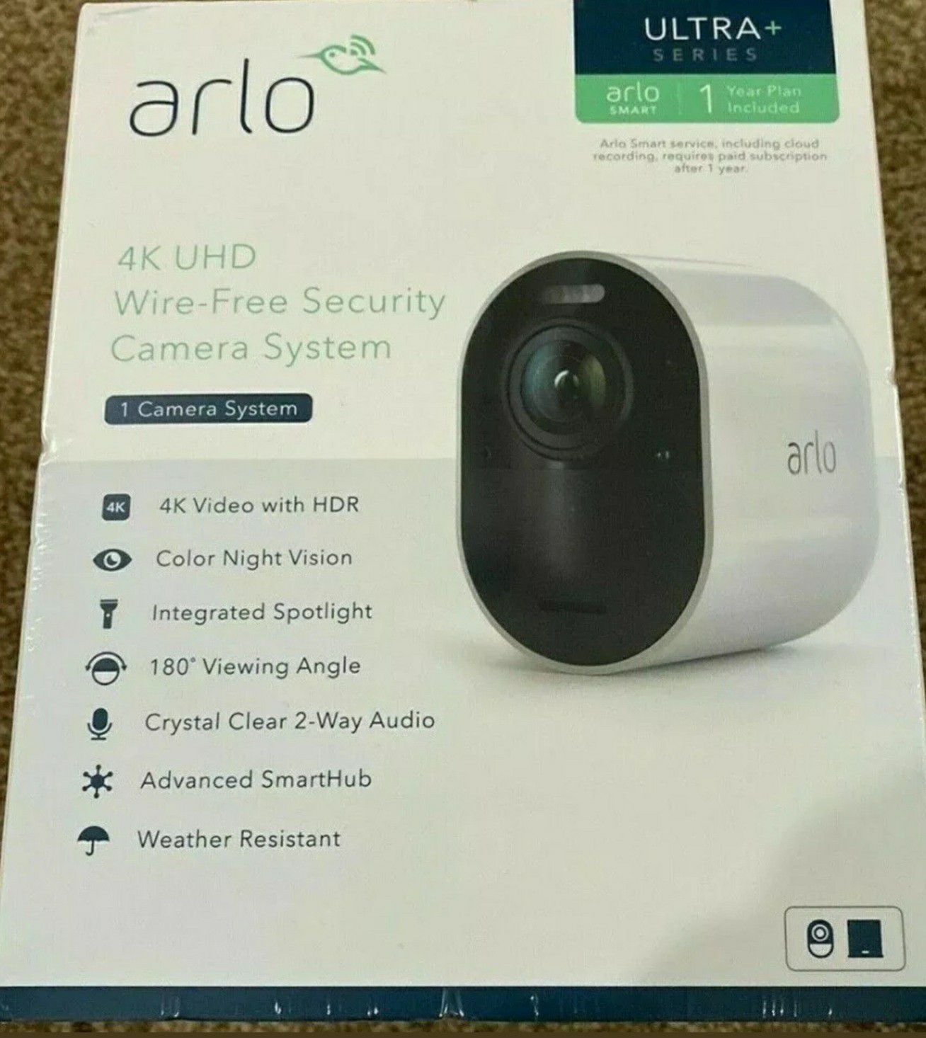 ARLO Ultra 4k Camera System VMS5140-100NAS