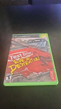Test Drive Eve of Destruction (Xbox) for sale