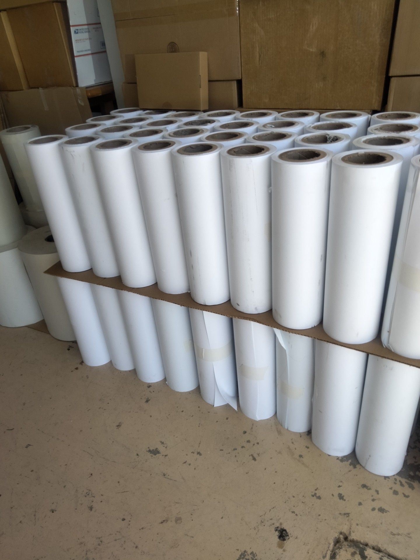 BRITE WHITE - ART / CRAFT / BANNER PAPER ROLLS.....$4.00