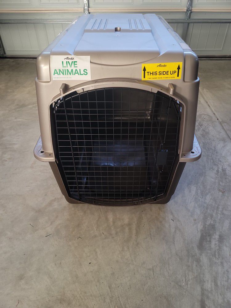 Large Dog Pet Carrier Kennel Crate Airline Approved