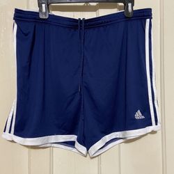 Adidas Men’s Three Strips Work Out Shorts Size XL