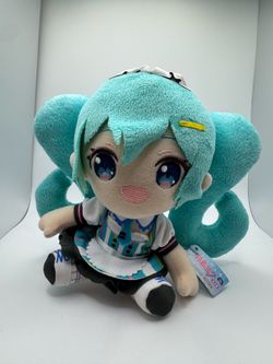 Plush Hatsune Miku Costume Image Plush Vol. 2 TAITO Prize Plush 8” New w/ Tags V