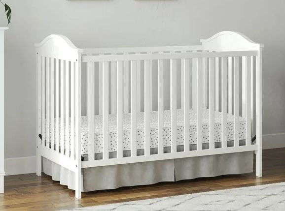 Adele 3 in 1 Convertible Crib w/ Mattress - In Original Box Used Once 
