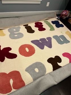 Alphabet rug
