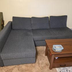 Ikea Friheten, Sleeper Sectional Sofa With Storage