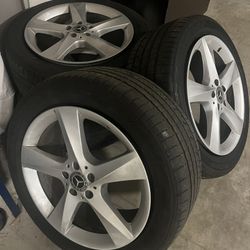 4 Mercedes Benz Rims And Tires