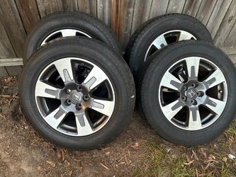 Honda OEM Alloy Wheels with Tires Set of 4