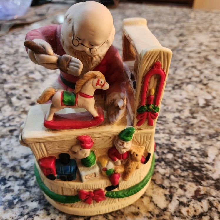 Santa's Workshop Musical Box