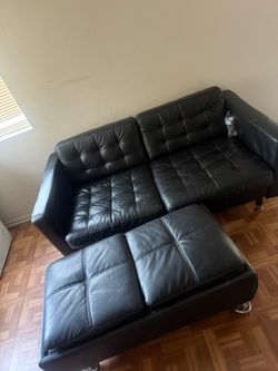 Black couch