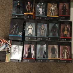 Star Wars Black Series Lot