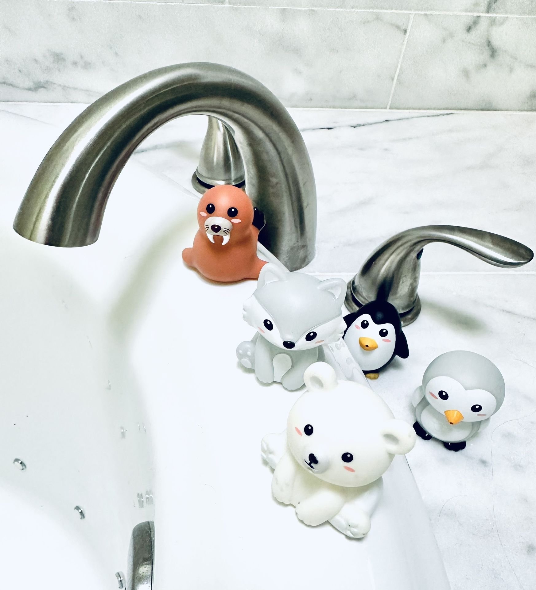 Little Animals 10 Pc Bath Toy Squirters, Fun 2 Sets