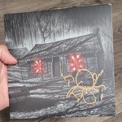 Evil Dead A Nightmare Reimagined Red Vinyl 7" SIGNED Joseph LoDuca Horror Death Waltz OOP