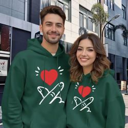 Men'S & Women'S Oversized Hooded Sweatshirt