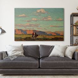Western Landscape Canvas Wall Art extra large