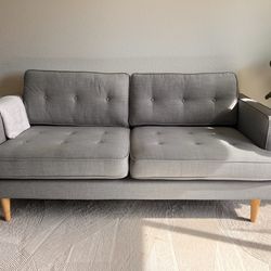 Gray Modern Sofa, Couch! Stylish