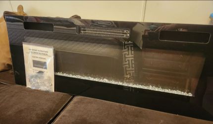 Electric fireplace 50" x 18"