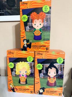 Halloween: Disney Hocus Pocus Blow Ups Set of 3