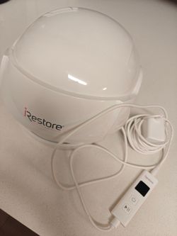 iRestore Essential - Laser Red Light Therapy for Hair Growth - FDA Cleared Hair Loss, Hair Thinning & Alopecia Treatment for Men & Women - Laser Cap f