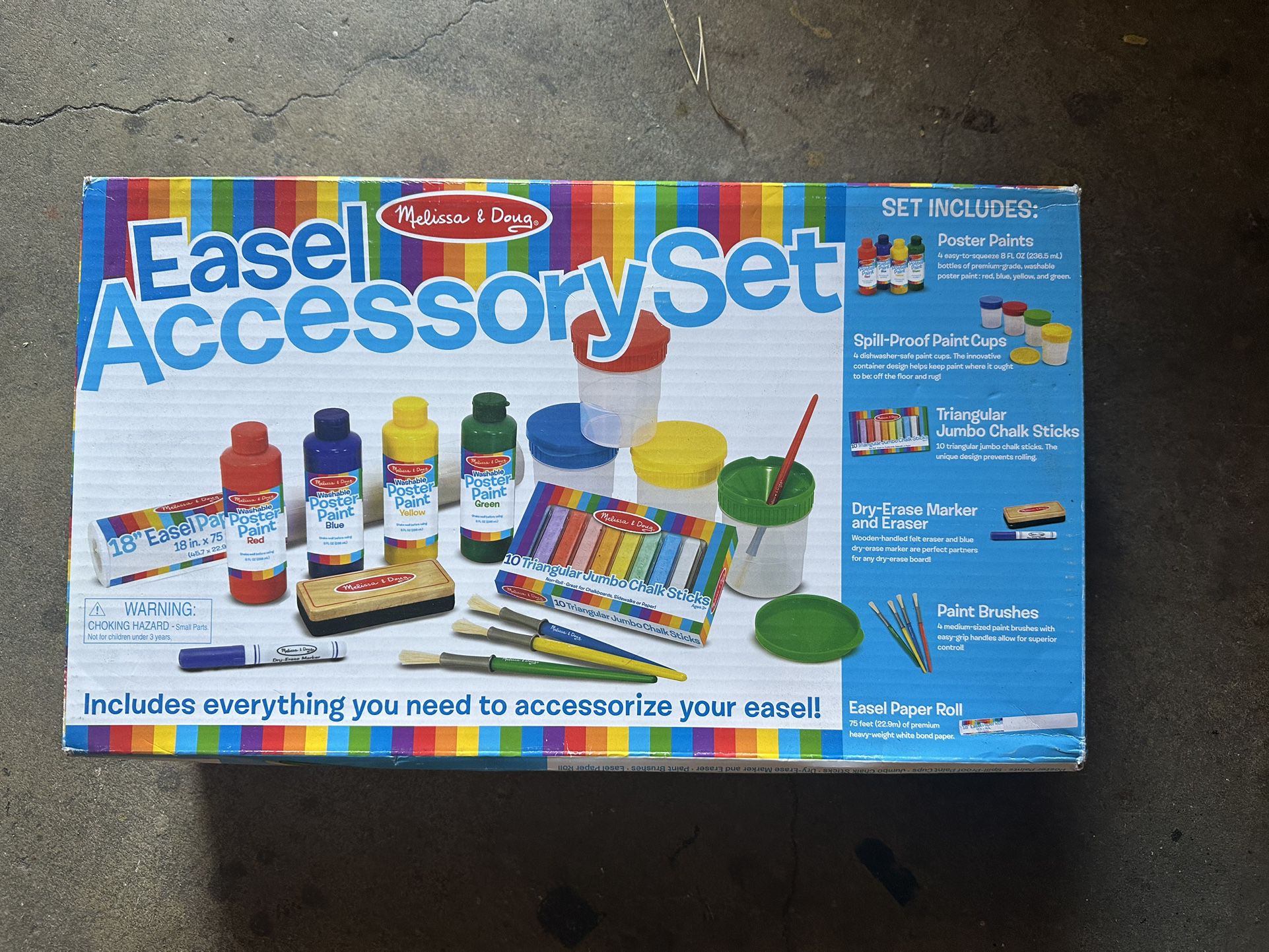 Easel Accessory Paint Set 