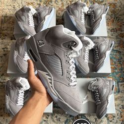 Jordan 5 Wolf grey sizes 10, 11, 11.5